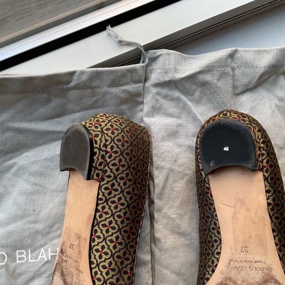 Manolo Blahnik Jacquard Hangisi - stunning and hard to find - Picture 7 of 9